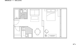 【限时免租1个月】市中心近地铁16楼朝南全新装修Studio【$1,445】包水电暖网