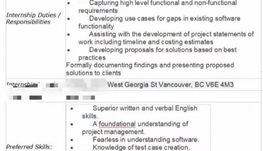 温哥华数据分析公司招募Technical Analyst