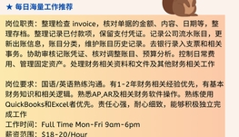 【168中介内推】多伦多互联网公司请Accountant Assistant 1名