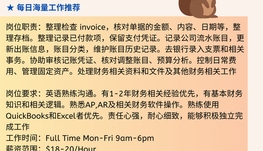 【168中介内推】多伦多电商公司请Accountant Assistant 1名